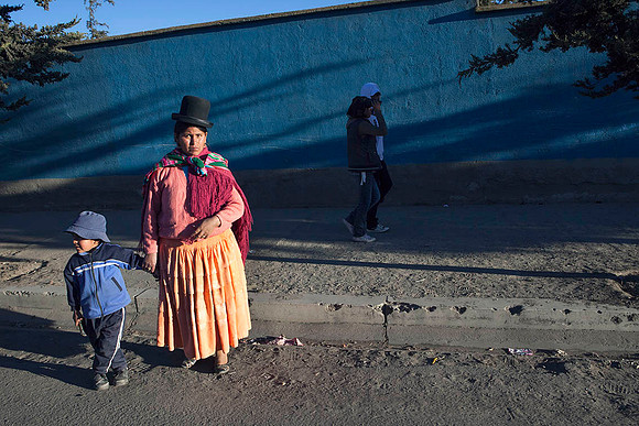 Street scene, Bolivia