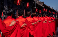 Street Procession, Pingyao China