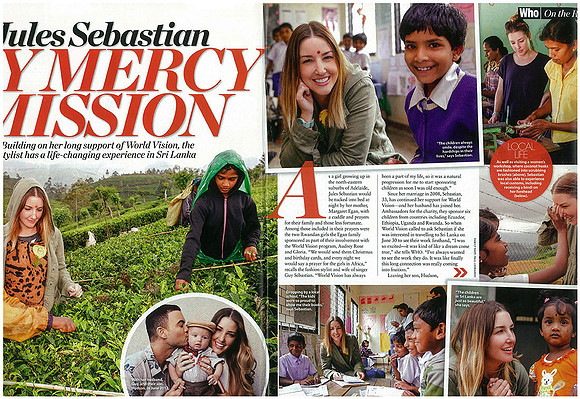 Jules Sebastian Who Weekly