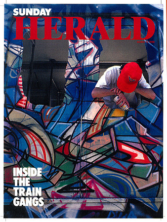 The Sunday Herald Magazine Train gangs