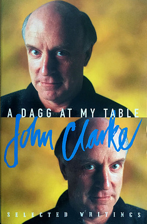 A Dagg at my table John Clarke cover