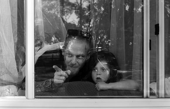 Kameron (25) with daughter Laylah (4) 2021