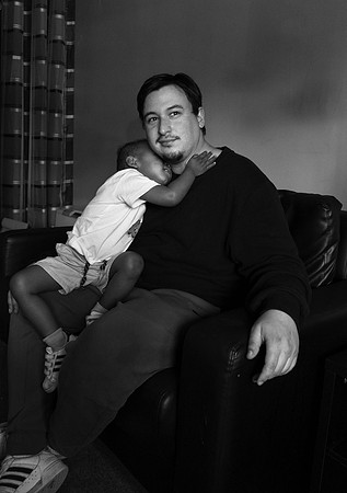 Luis (21) and son Andre (2) 2021